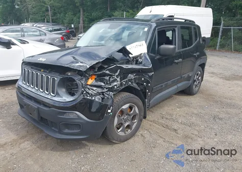 2017 Jeep Renegade Sport Fwd from USA, damaged, VIN ZACCJAAB4HPF43230